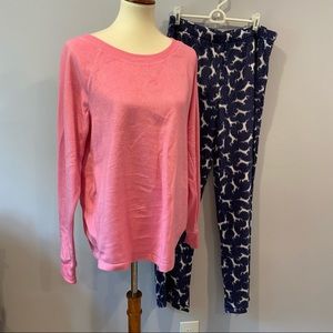 Simple Pleasures Super Soft Deer Pajama Set